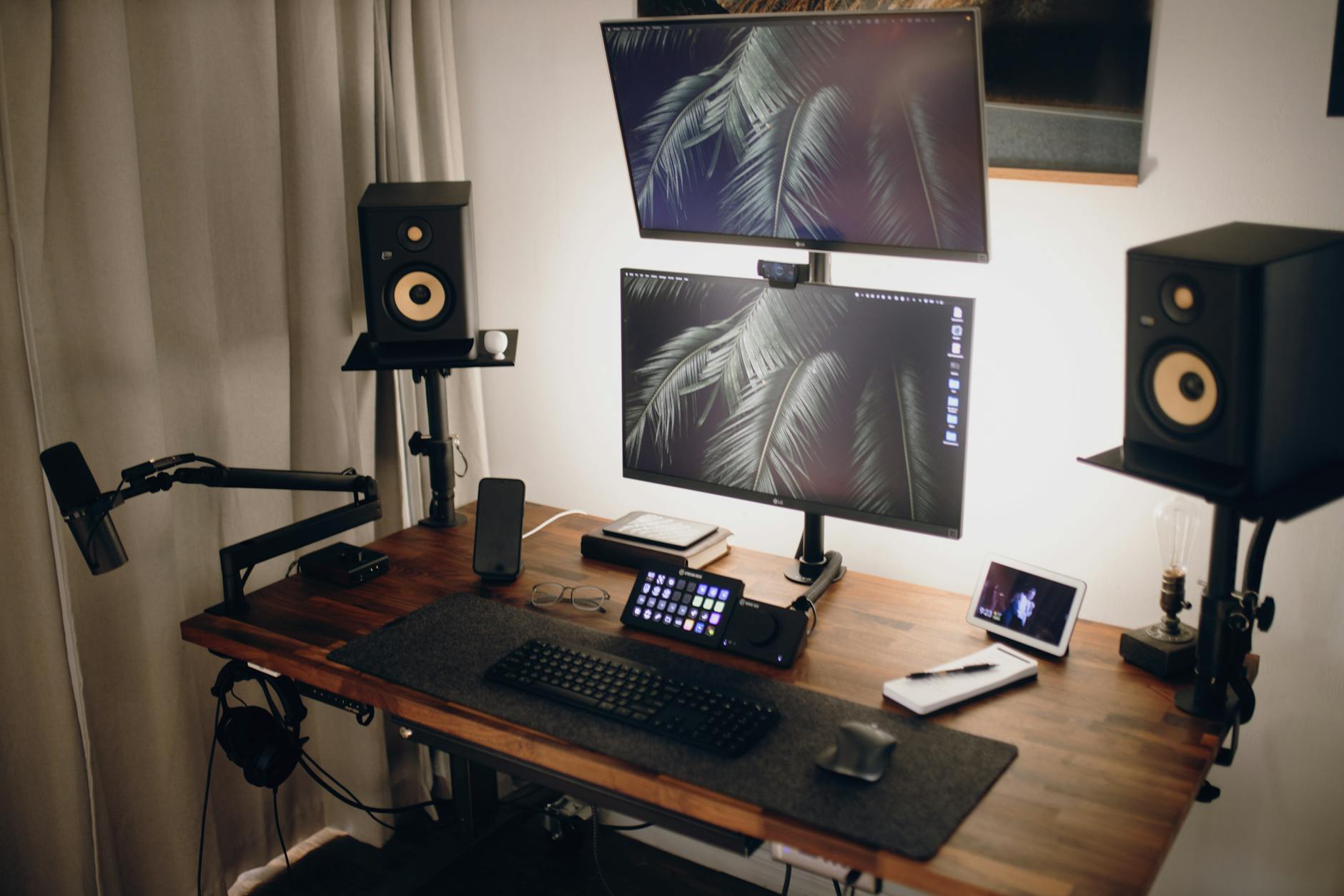 Ikea standing desk setup showing affordable home office option